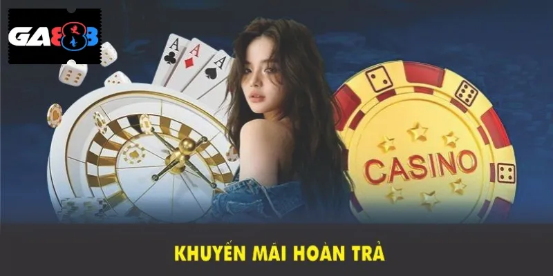 Khuyến mãi hoàn tiền cược GA888 - Cập nhật chương trình mới